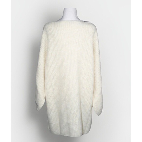 NWT Anthropologie REVOLVE RUMORED Milkshake Puff Sleeve knit mini dress Sz Small - Picture 7 of 14